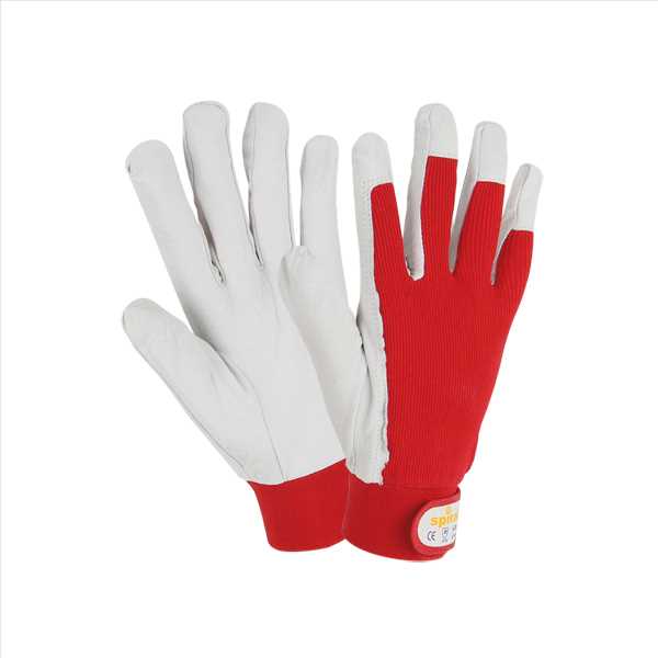 Feinleder-Handschuh ROSSO, rot