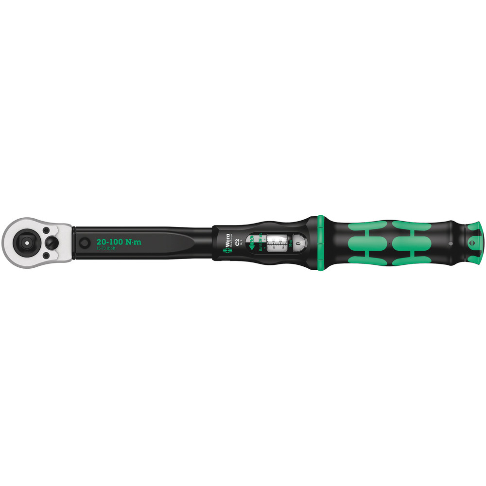 Drehmomentschlüssel Click-Torque C2, R/L 1/2" Durchsteckvierkant