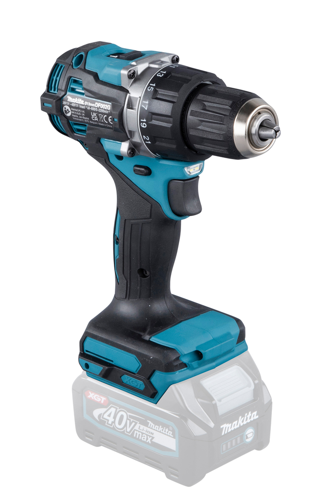 Akku-Bohrschrauber MAKITA DF002GZ 40V ohne Akku Ladegerät und Zubehör