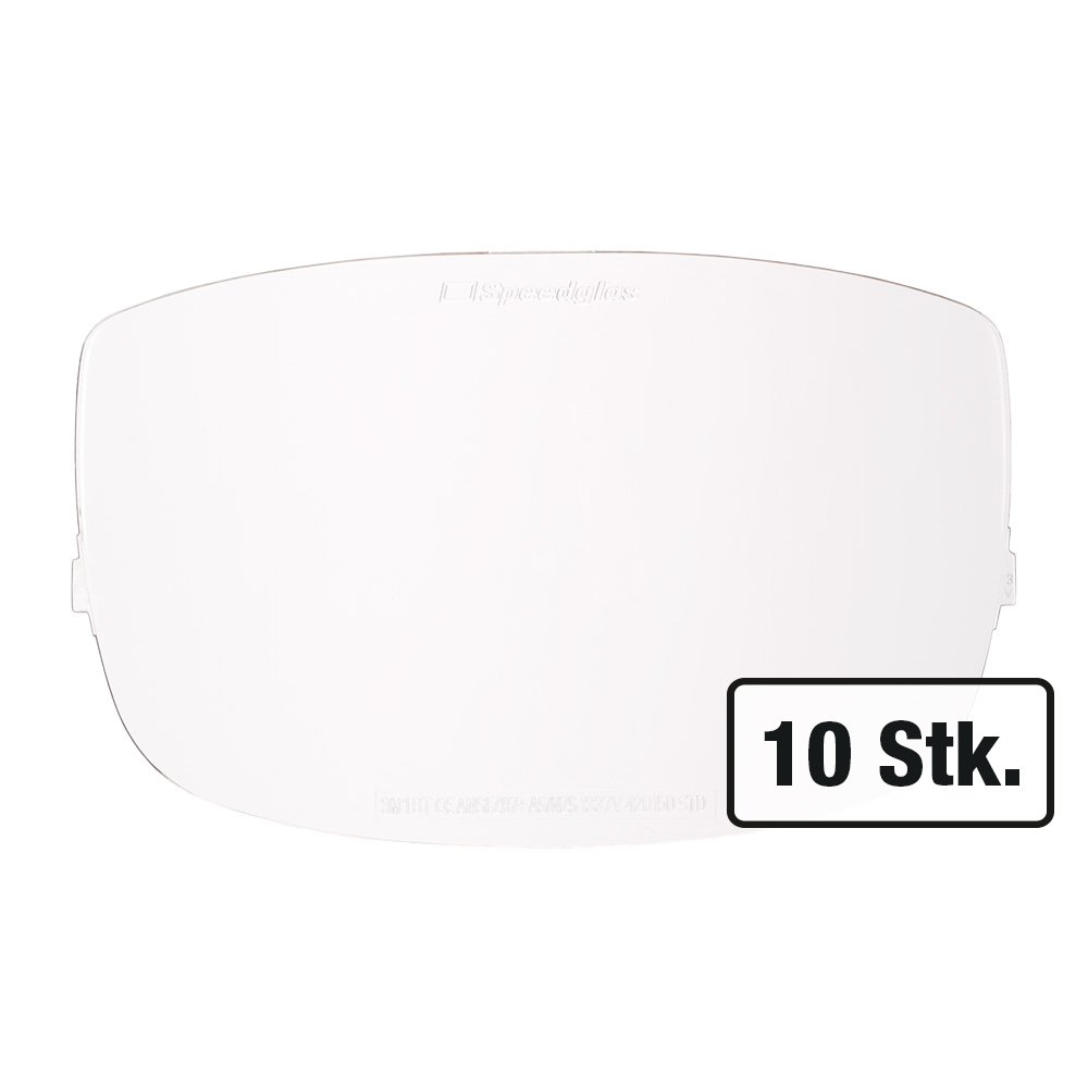 Vorsatzscheibe Außen, 10 Stück zu SPEEDGLAS-Helm Art.Nr. 3062-457
