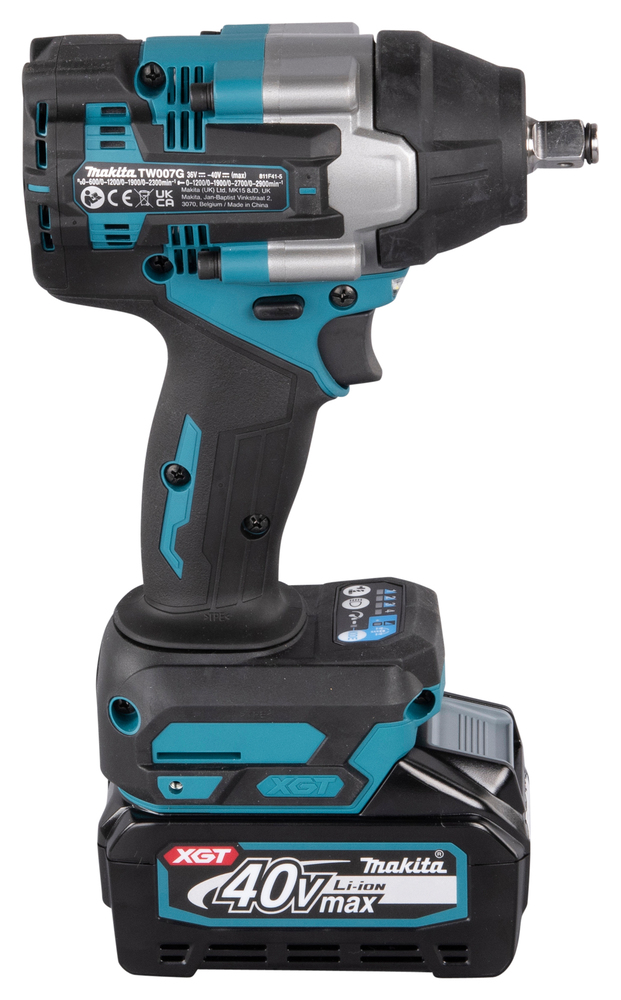 Akku-Schlagschraub.MAKITA TW007GM201 40V 2x4,0Ah Akku,Ladegerät u.Koffer