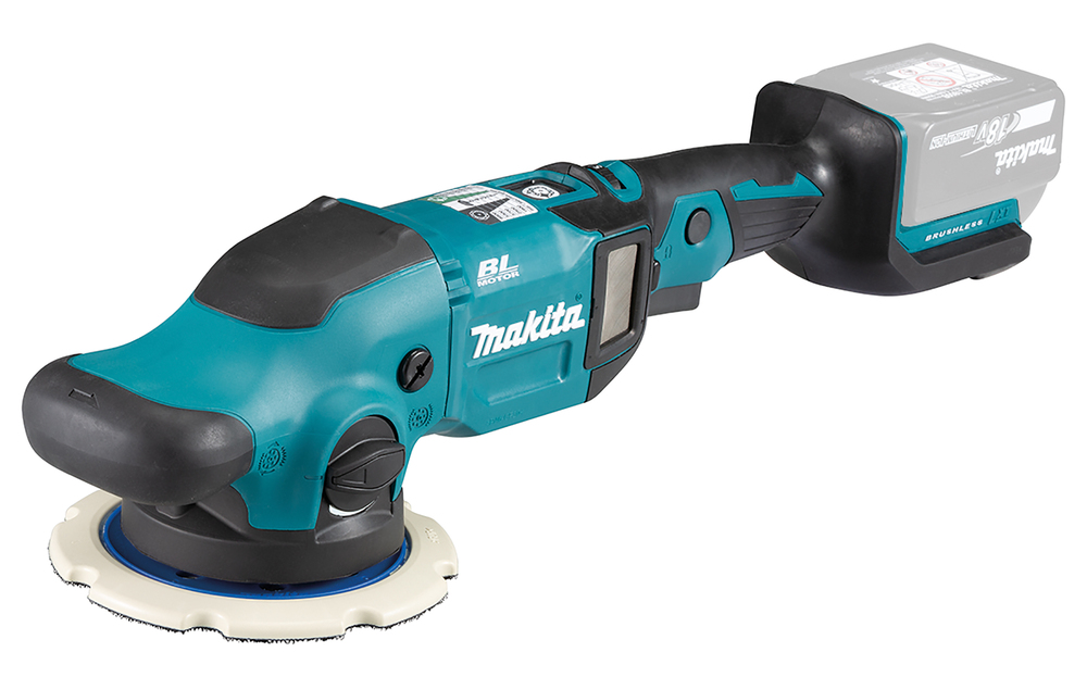Akku-Polierschleifer DPO600ZX1 MAKITA 18V Ø 150mm, 3,6kg ohne Koffer u. Akku