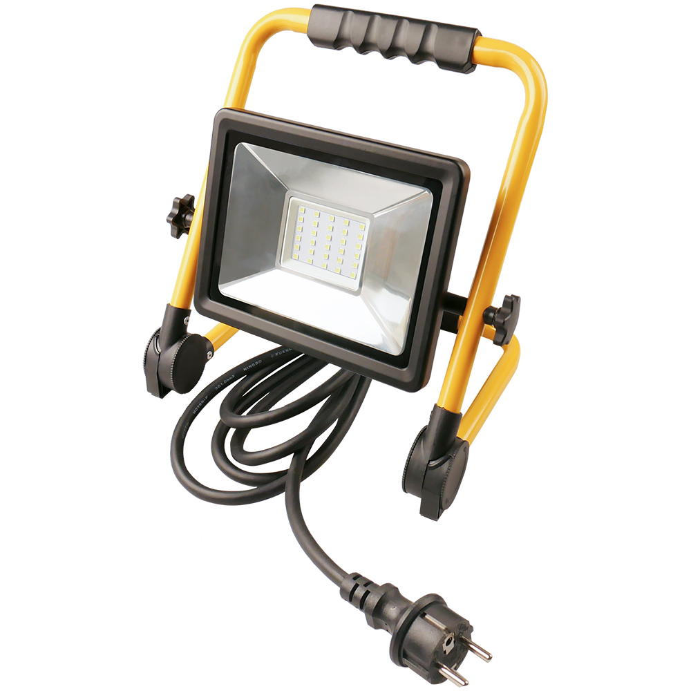LED Klapp-Strahler,4000K 220-240V, IP65,3m Kabel,Klapp-Tragegestell, Lichtstrom: 2250lm