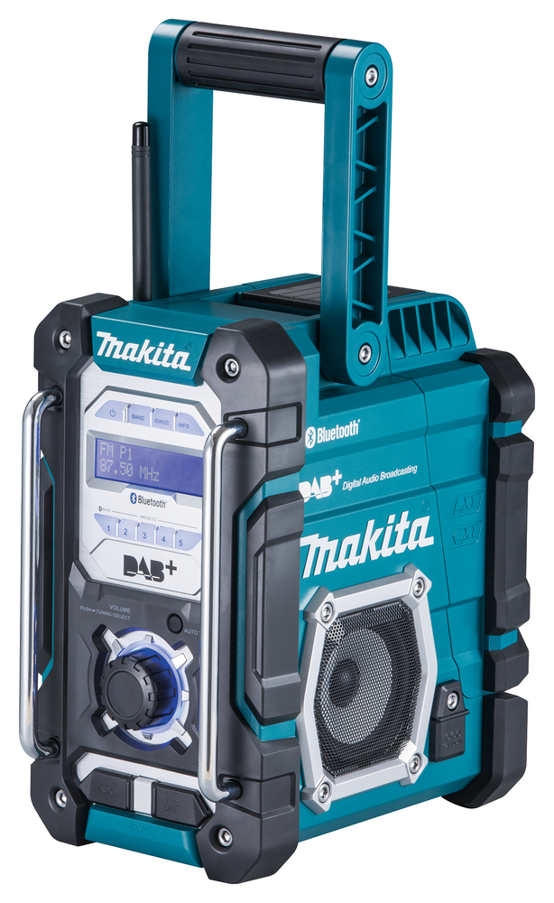 Akku-Radio DMR112 7,2-18V DAB/DAB+ ohne Akku,Antenne,IP64,Netzgerät