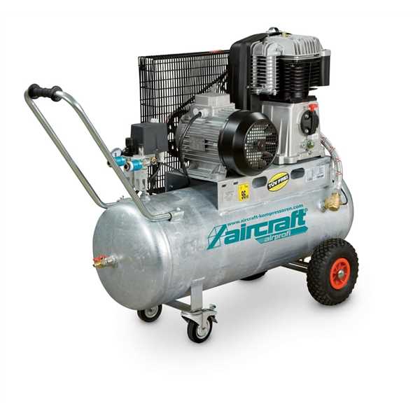 Kompressor TOP 5,5kW/10bar/100l Kessel verzinkt,400V,fahrbar