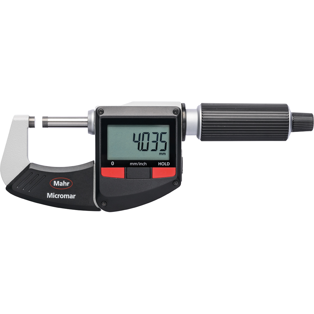 Mahr Digitale Bügelmessschraube 0-25mm IP40; Micromar 40 ER