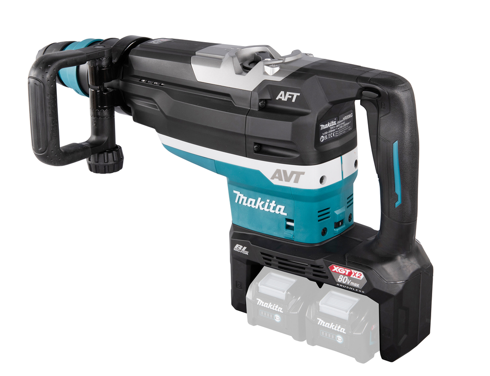 Akku-Bohrhammer MAKITA HR006GZ 40V 20J,ohne Akku,Ladegerät,Koffer