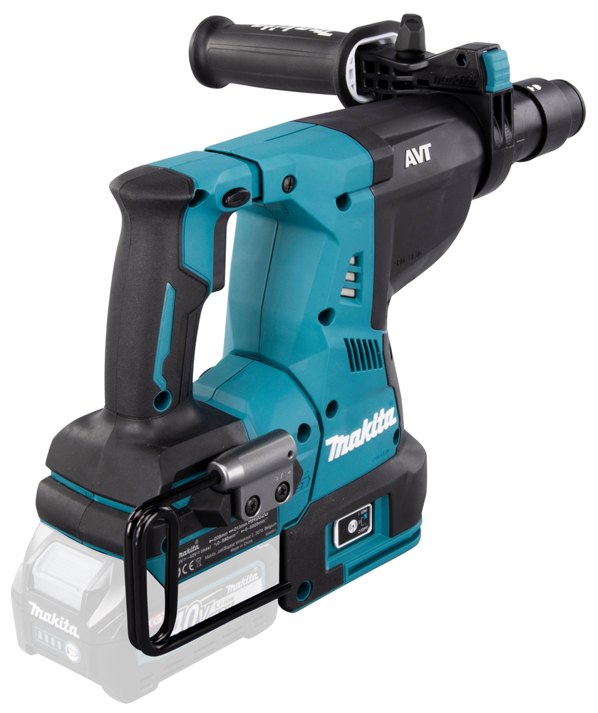 Akku-Bohrhammer MAKITA HR002GZ 40V 2,9J ohne Akku,Ladegerät,Koffer