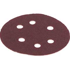 Haftklettscheibe 150mm, 6 Absauglöcher, für Metall,Lack,Spachtelmasse, Körnung: 400
