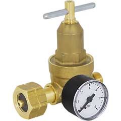 Propan-Kleindruck-Regler regelbar 0 bis 4 Bar