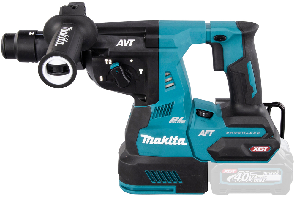 Akku-Bohrhammer MAKITA HR002GZ 40V 2,9J ohne Akku,Ladegerät,Koffer