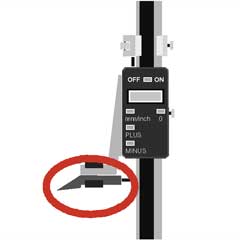 Reißnadel zu MAXIMA DIGIMAX 300mm Höhenmessgerät Art.Nr.5583-012