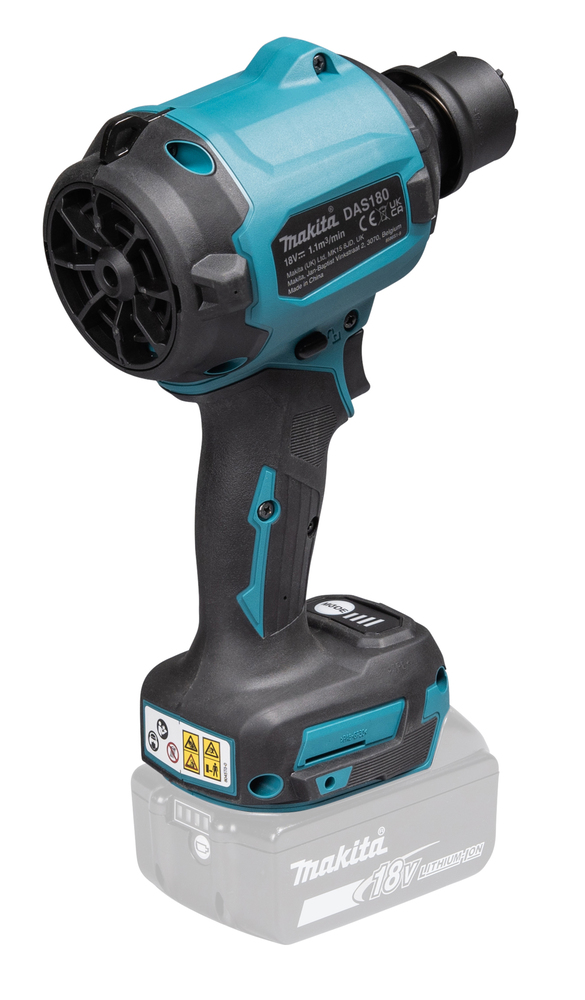 Akku-Gebläse MAKITA DAS180Z 18V 0,18bar,bis 1,1m³/min ohne Akku u.Ladeg.