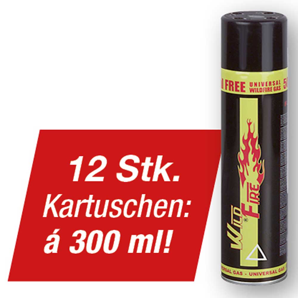 Butangaskartuschen-Satz,300ml,12-teilig