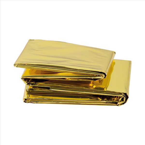 Alu-Rettungsdecke silber/gold 210x160cm