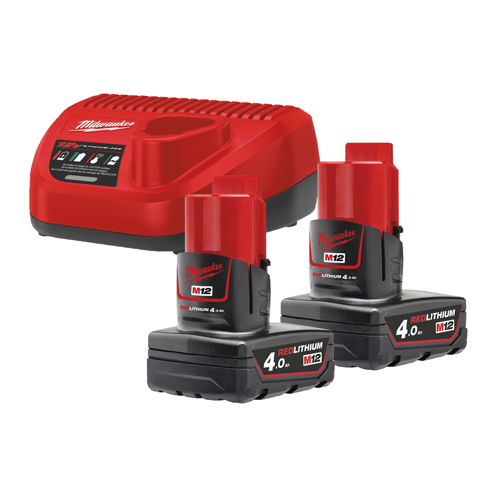 12V Starterset MILWAUKEE 12V M12NRG-402