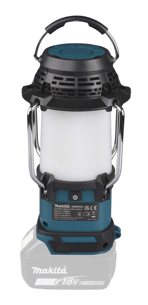 Akku-Radio-Laterne MAKITA DMR055 18V 260/190 Lumen,360°,ohne Akku u.Ladeg.