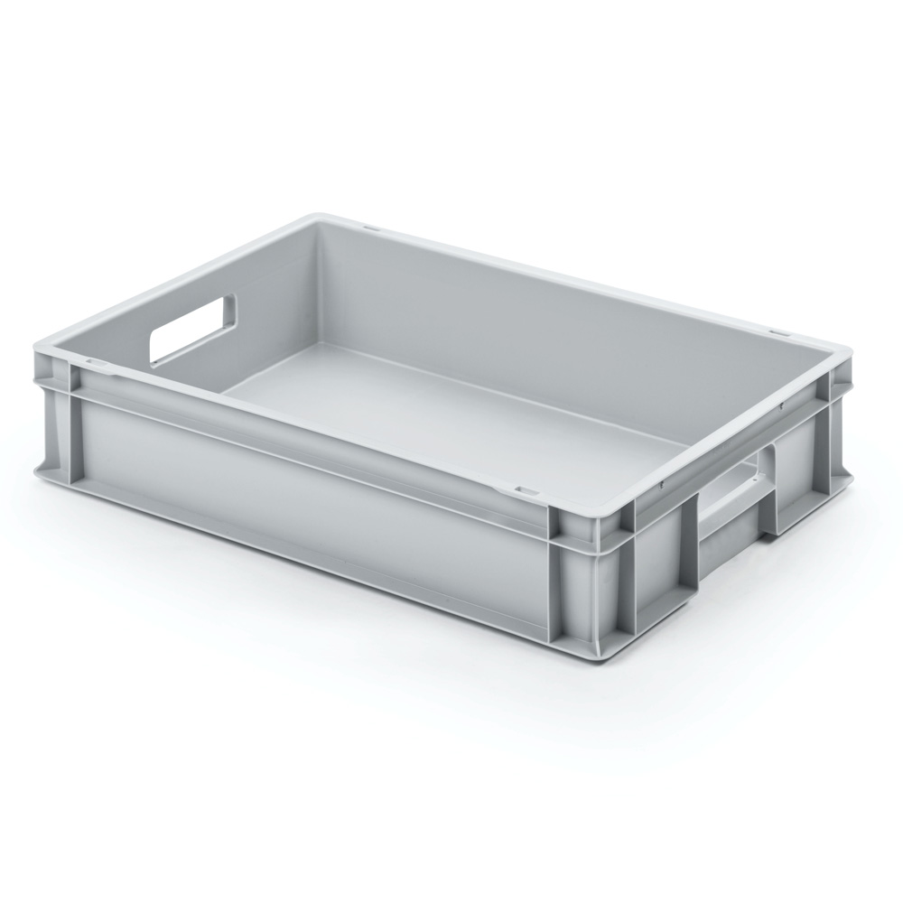 Stapelbehälter 600x400 geschlossen, Höhe: 120mm, Länge: 600mm