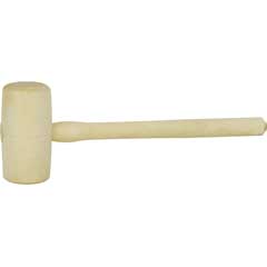 Holzhammer 60mm Tonnenform durchgebohrt,I-A-Qualität