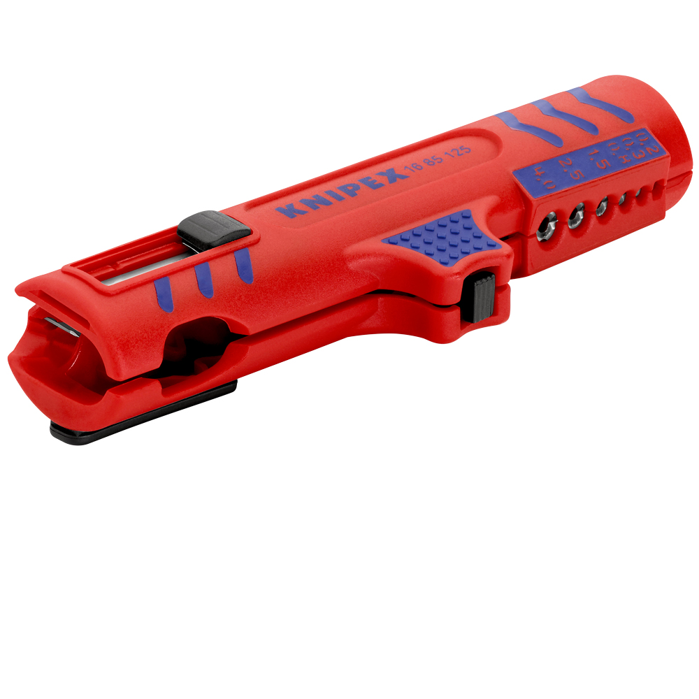Universal-Abmantelungswkz 125 mm, Messer herausschiebbar