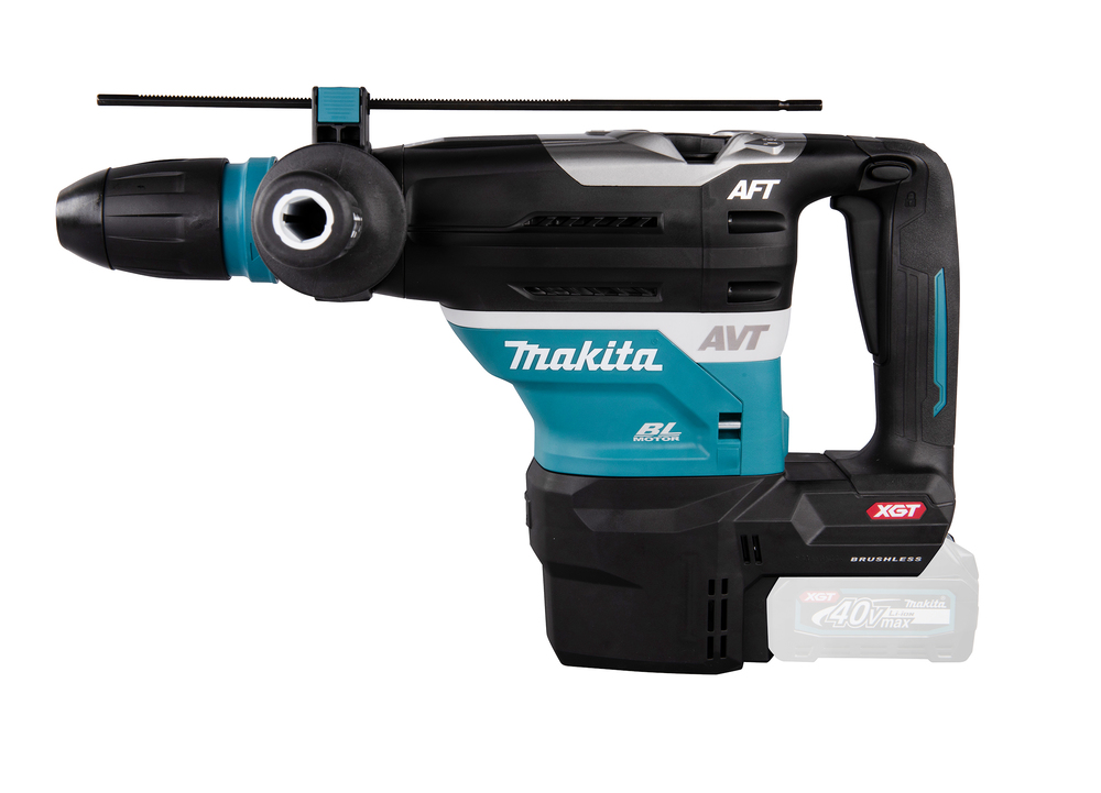 Akku-Bohrhammer MAKITA HR005GZ01 40V 8J,ohne Akku,Ladegerät,Koffer