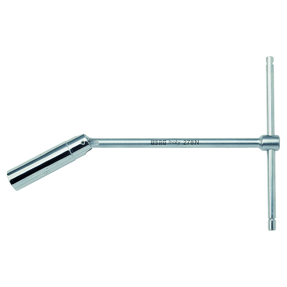 Zündkerzenschlüssel U278Lg 16mm,Kardan- gelenk,Vanadium-USAG-Extra