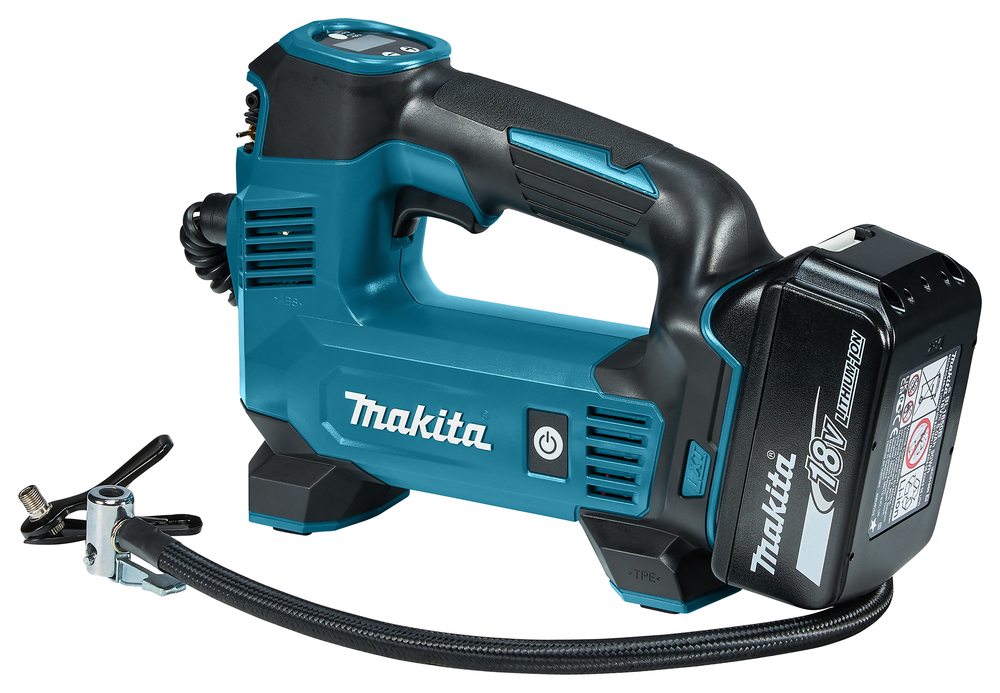 Akku-Kompressor MAKITA DMP180Z 18V max. 8,3bar,Arbeitslicht und Adapter