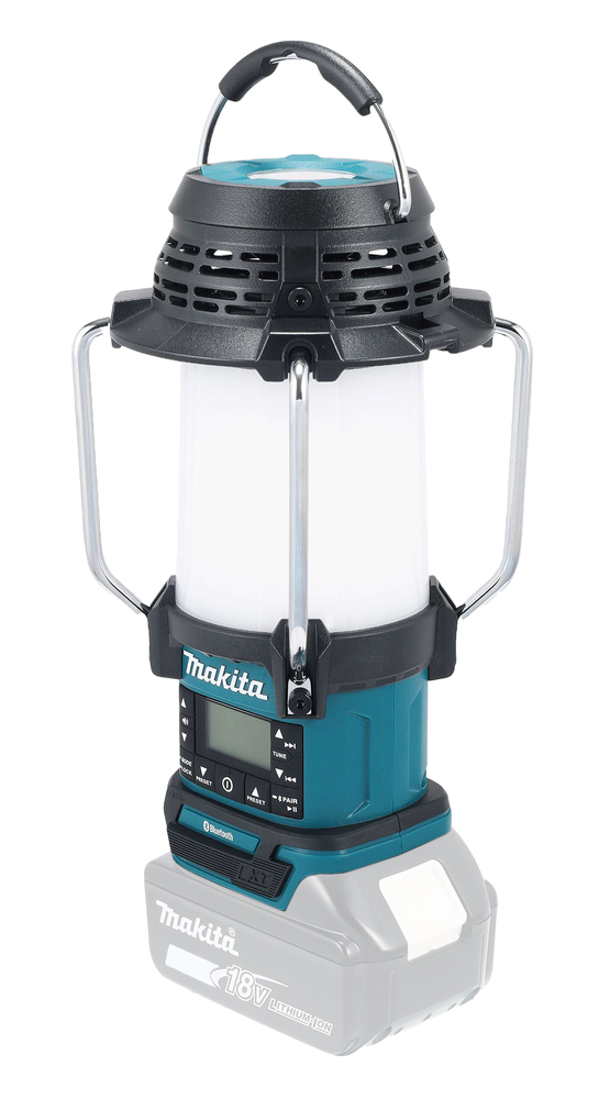 Akku-Radio-Laterne MAKITA DMR057 18V 310/155 Lumen,360°,ohne Akku u.Ladeg.