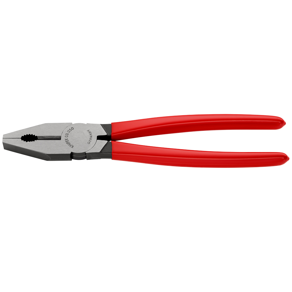 KNIPEX Kombizange 250 mm aramentiert schwarz, poliert