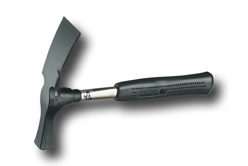 Maurerhammer, Berliner Form, mit Stahlrohrstiel 600 g, 94 ST