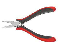Dissipativ-ESD-Flachzange 120mm poliert durchgestecktes Gewerbe