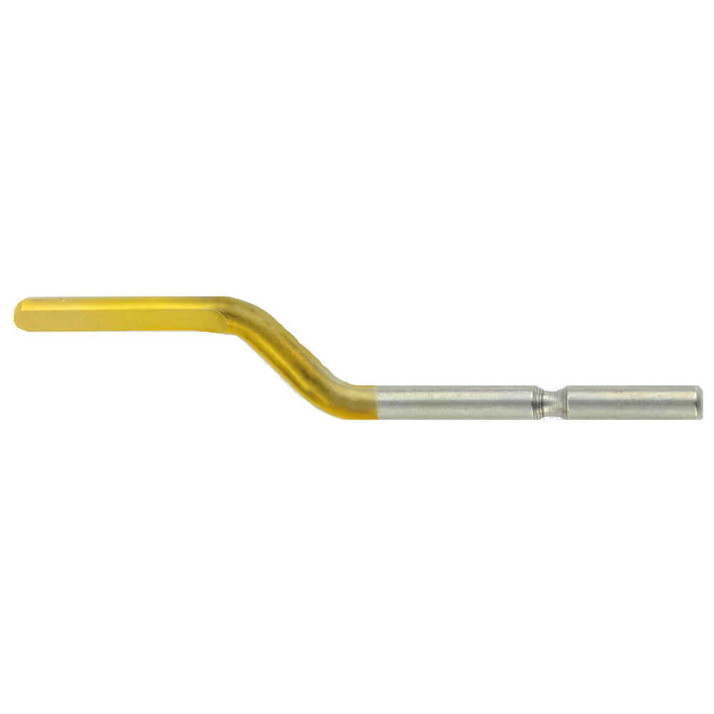 Klinge S70/TIN zu GRATNIX Entgrater 3,2mm Ø,titannitrid-beschichtet