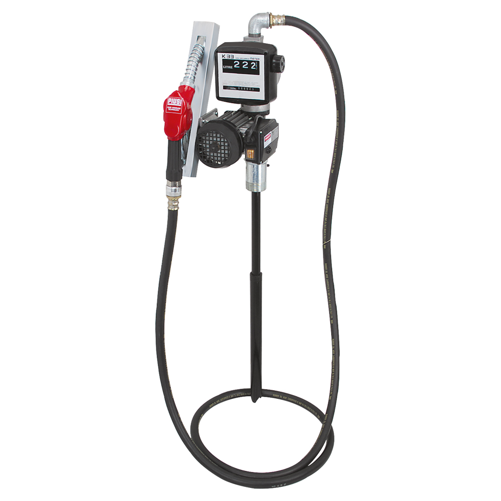 Fass+Umfüllpumpe elektrisch,230V,mit Literzähler,56l/min.,Automatik-Pistole