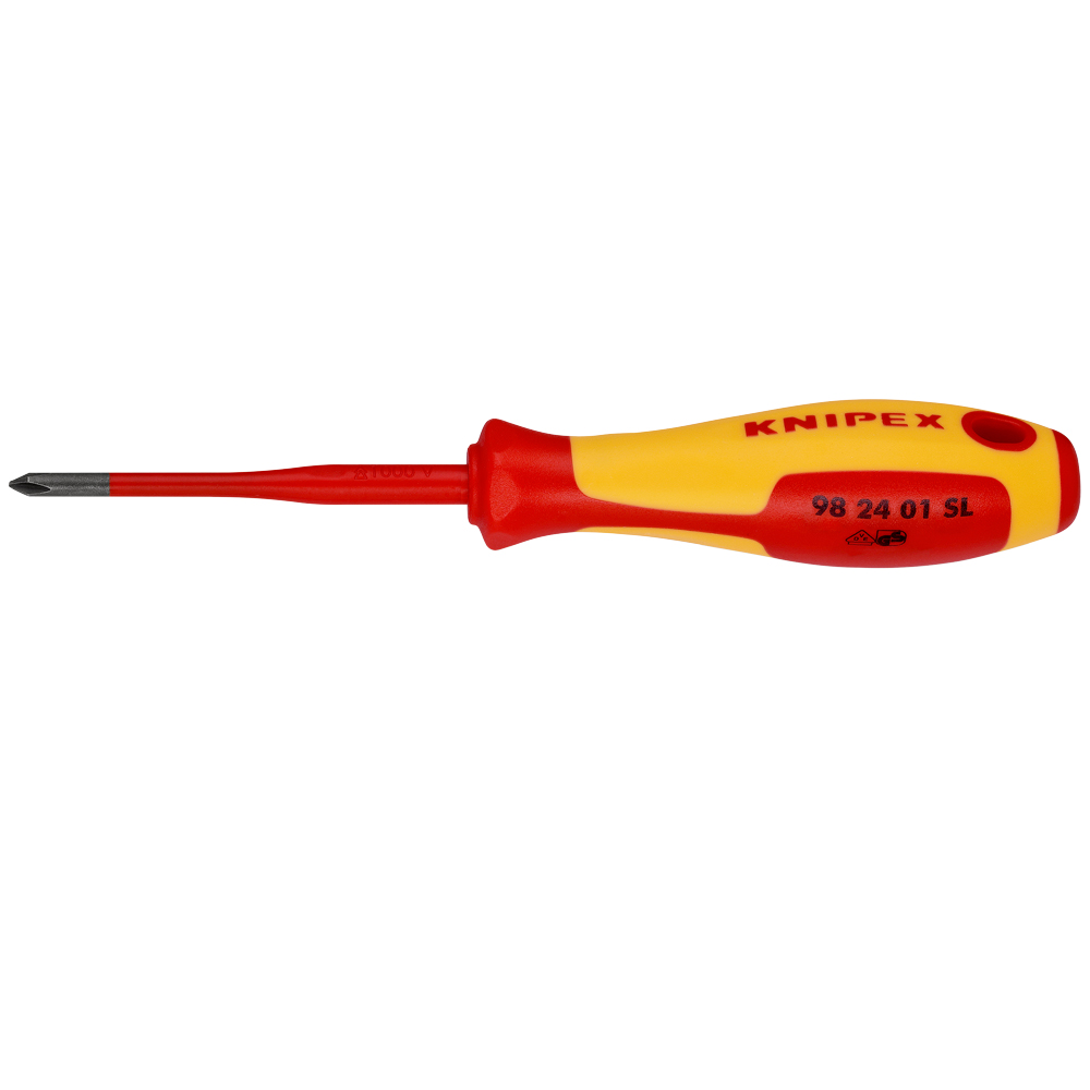 KNIPEX Kreuzschlitz-Schraubendreher SLIM