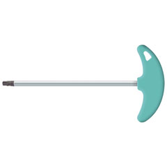 TORX plus T-Griff-Schraubendreher, Abtriebsgröße: IP9, Länge der Klinge: 100mm