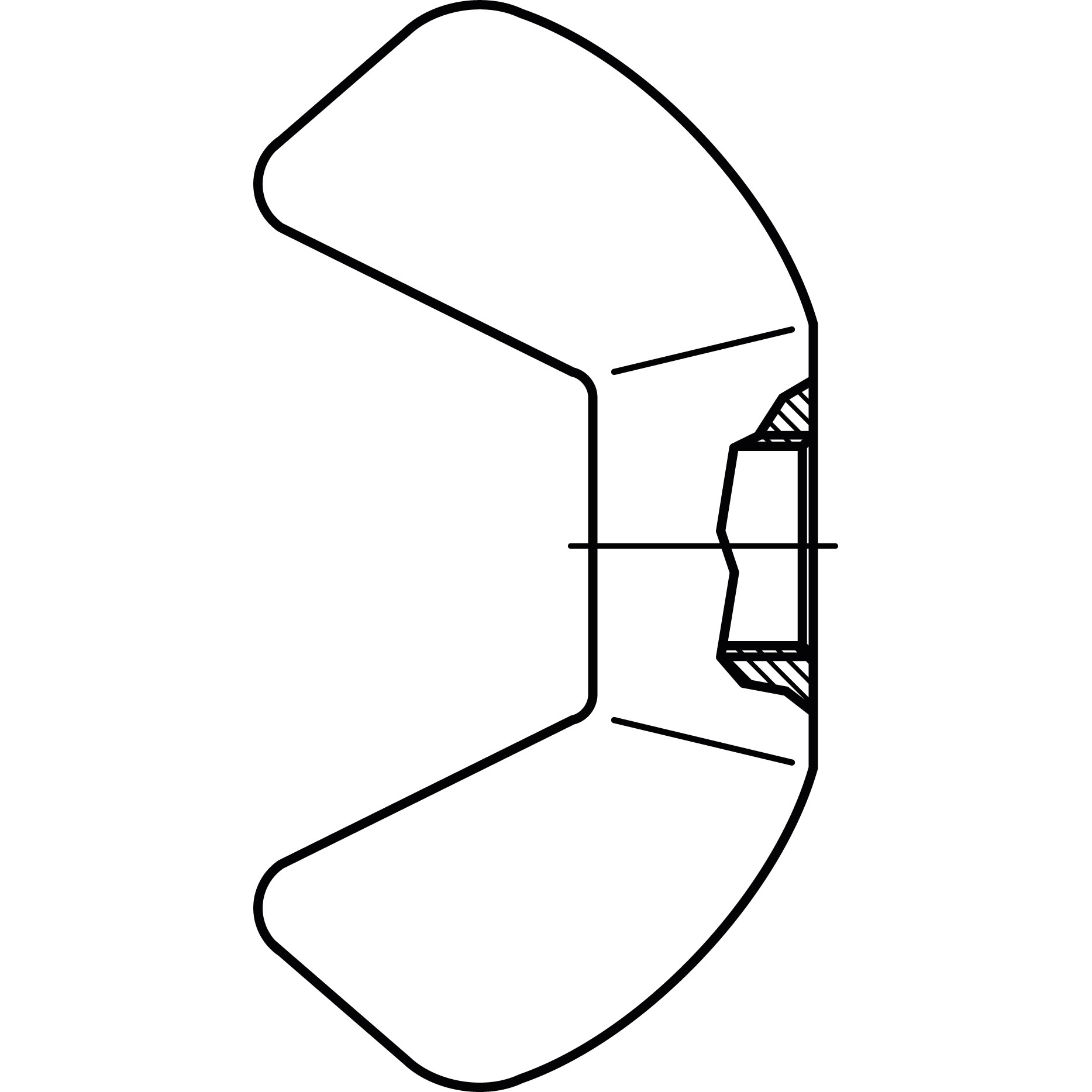 Flügelmuttern AF A4, ROST- U. SÄUREBEST. AMERIKANISCHE FORM, Gewindenenndurchmesser: 5mm