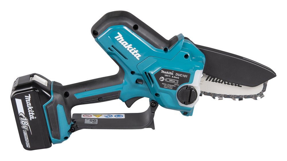 Akku-Kettensäge MAKITA DUC101SF 18V Schnittlänge 10cm,Akku 3Ah,Ladegerät