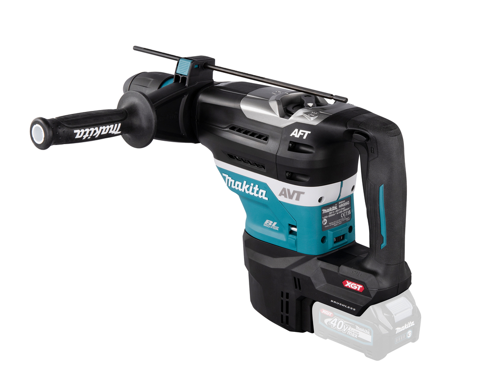 Akku-Bohrhammer MAKITA HR005GZ01 40V 8J,ohne Akku,Ladegerät,Koffer