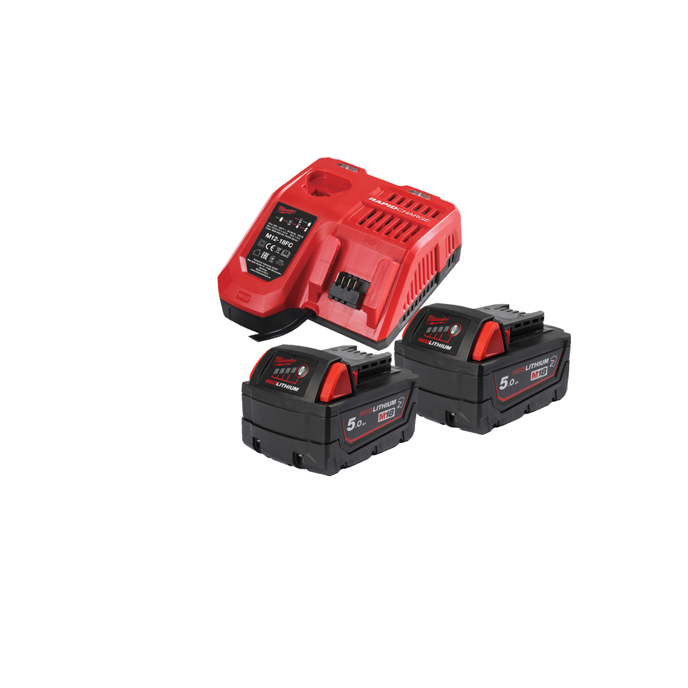 18V Starterset MILWAUKEE 18V M18NRGCR-502