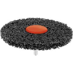 Rotorschleifnylonscheibe 150x13 mit 8mm Schaft,zum Reinigen und Entrosten