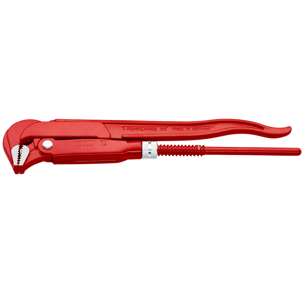 Rohrzange 90°, Ø 1 5/8" rot pulverbeschichtet
