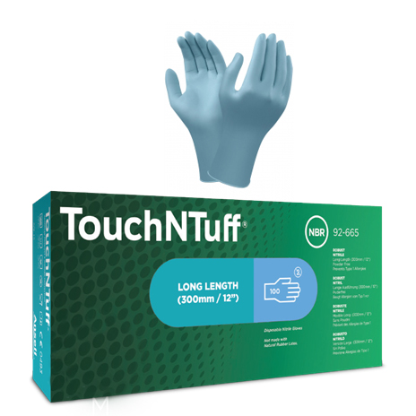 Box Nitril-Handschuh TNT 92-665, Größe: 6,5-7