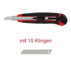 Repetier-Messer-Satz 16-teilig MINI Automatik,mit 15 Stück Abbrechklingen
