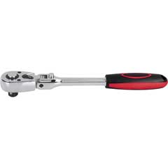 Feinstzahn-Knarre KIPP-FIX 1/2" 280mm 72 Zähne,2x90° kippbar