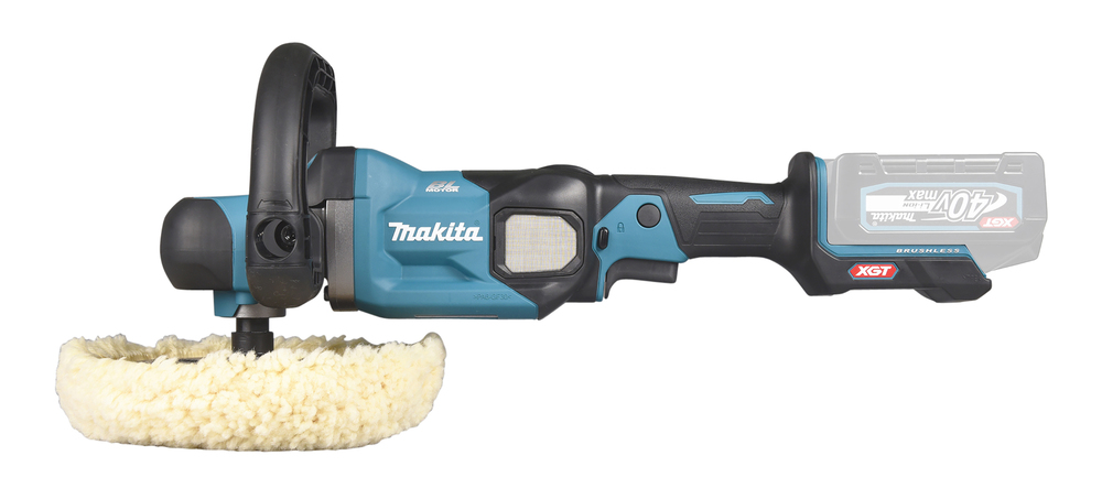 Akku-Polierschleifer MAKITA PV001GZ 40V Ø165mm,3,8kg ohne Akku,Koffer u. Ladeg.