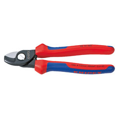 Rundkabelschneider 165mm brüniert für Cu- und Aluminium-Kabel bis 50mm²