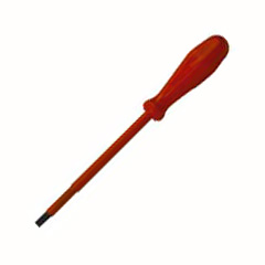 Schlitz-Schraubendreher Elektro, EN60900, Breite der Klinge: 2,5mm, Länge der Klinge: 75mm