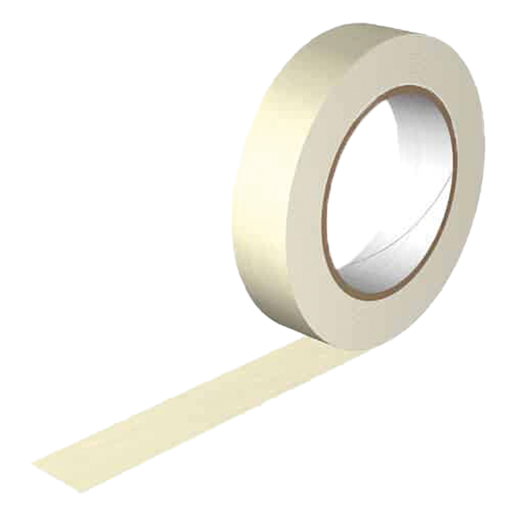 Abdeckklebeband 50m, Kreppklebeband im Innenbereich, Breite: 50mm