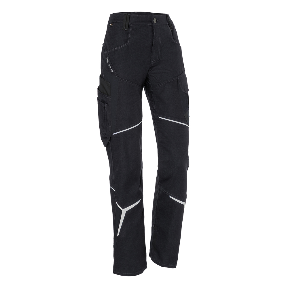 Damen-Bundhose,, Bodyforce 2325,65% PE,35% BW,ca.260g/m², Farbe: schwarz, Größe: 34