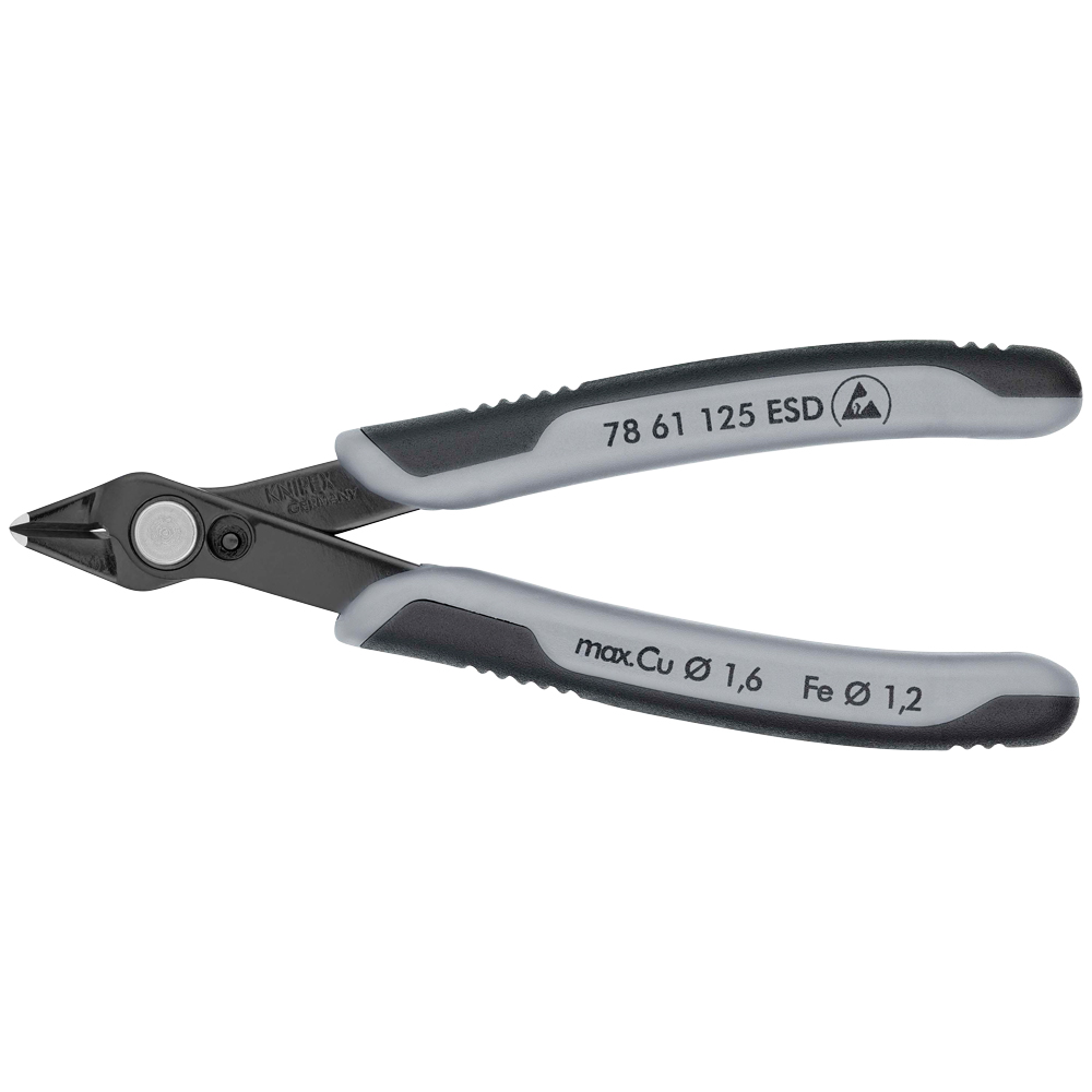ESD-Super-Knips-Seitenschneider 125mm für harten und weichen Draht
